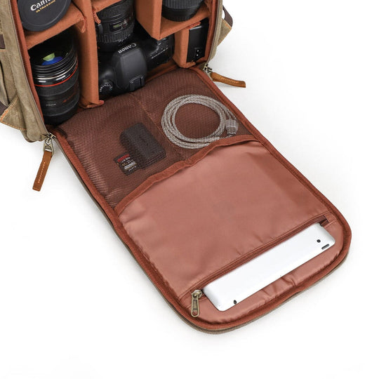 Canvas Photography Backpack | GALAPAGOS