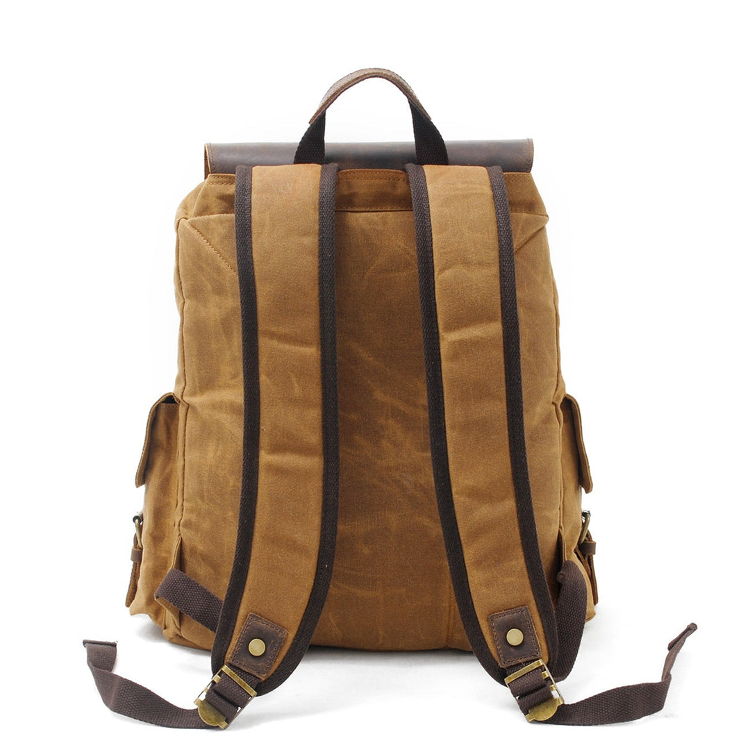 Waxed Canvas Backpack | LATVIA