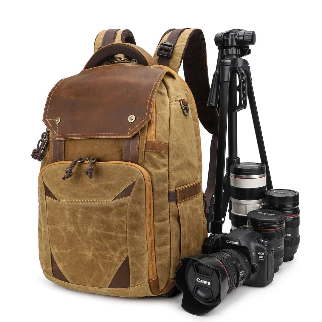 Vintage Camera Backpack | SERENGETI