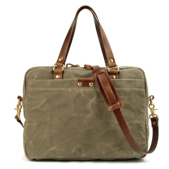 Canvas Laptop Messenger Bag | MEMPHIS