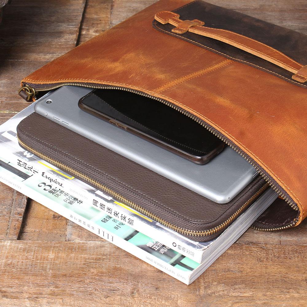 Leather Laptop Pouch | KAORA