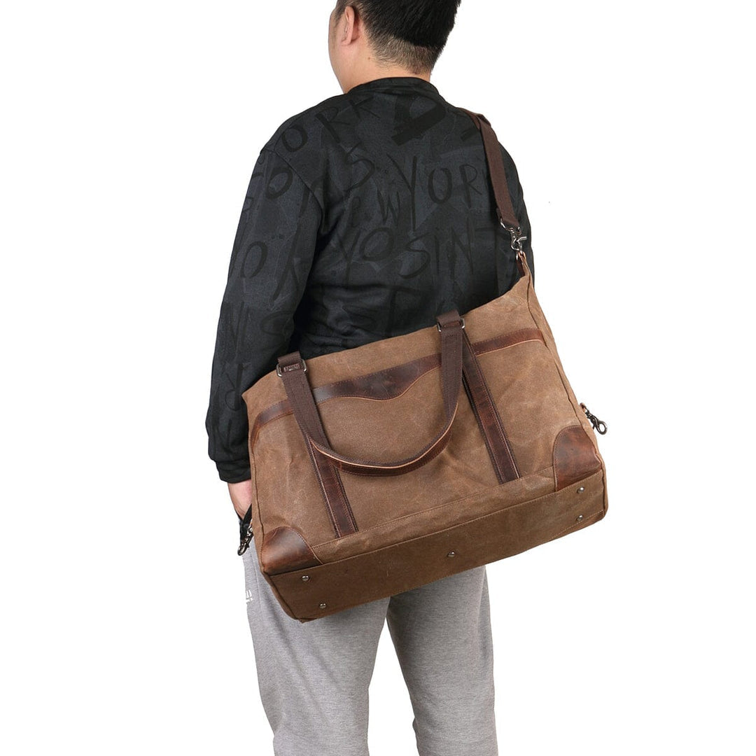 Men's Canvas Duffle Bag | IKUMA