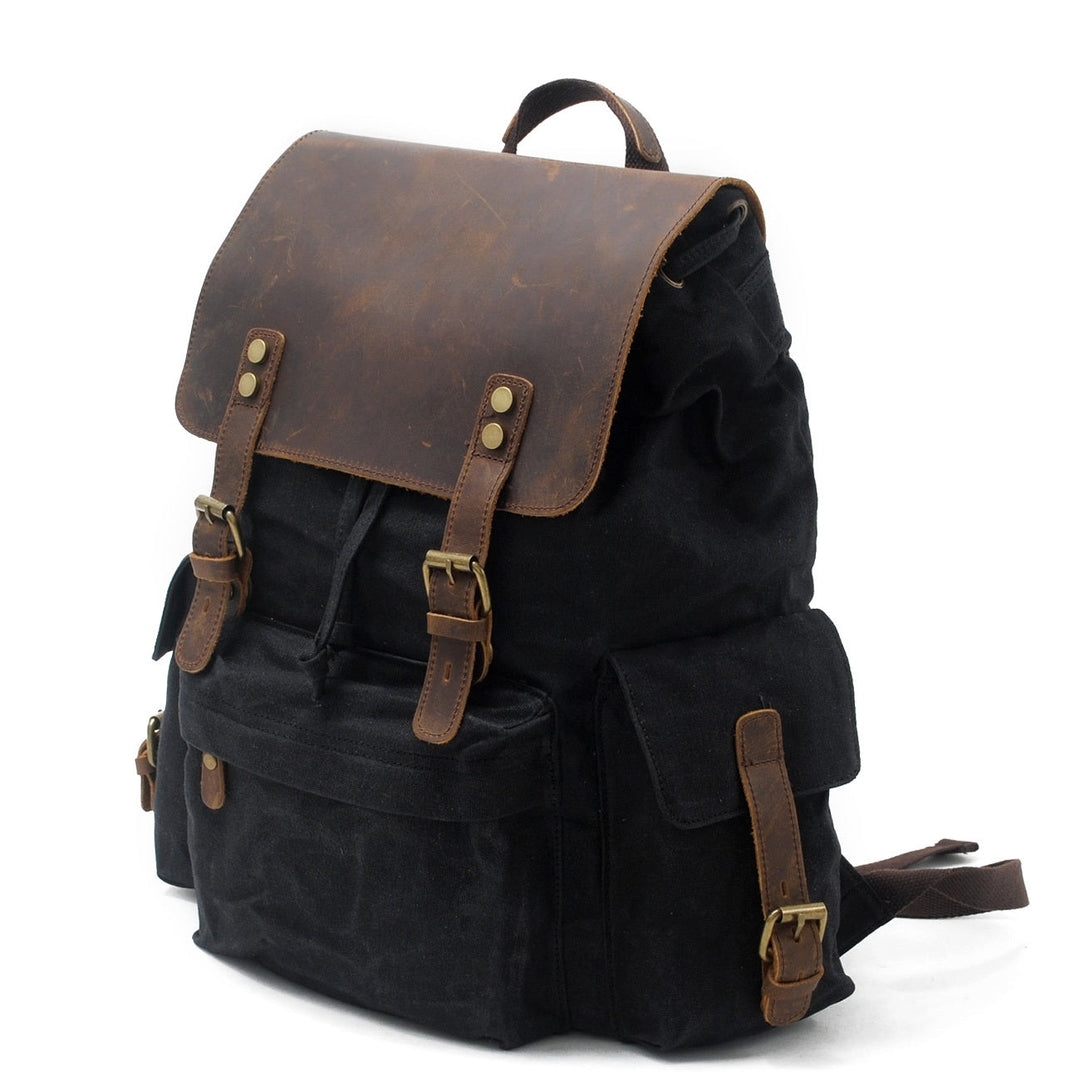 Waxed Canvas Backpack | LATVIA