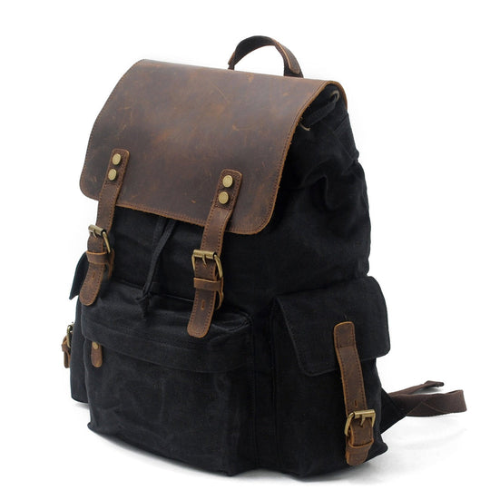 Waxed Canvas Backpack | LATVIA