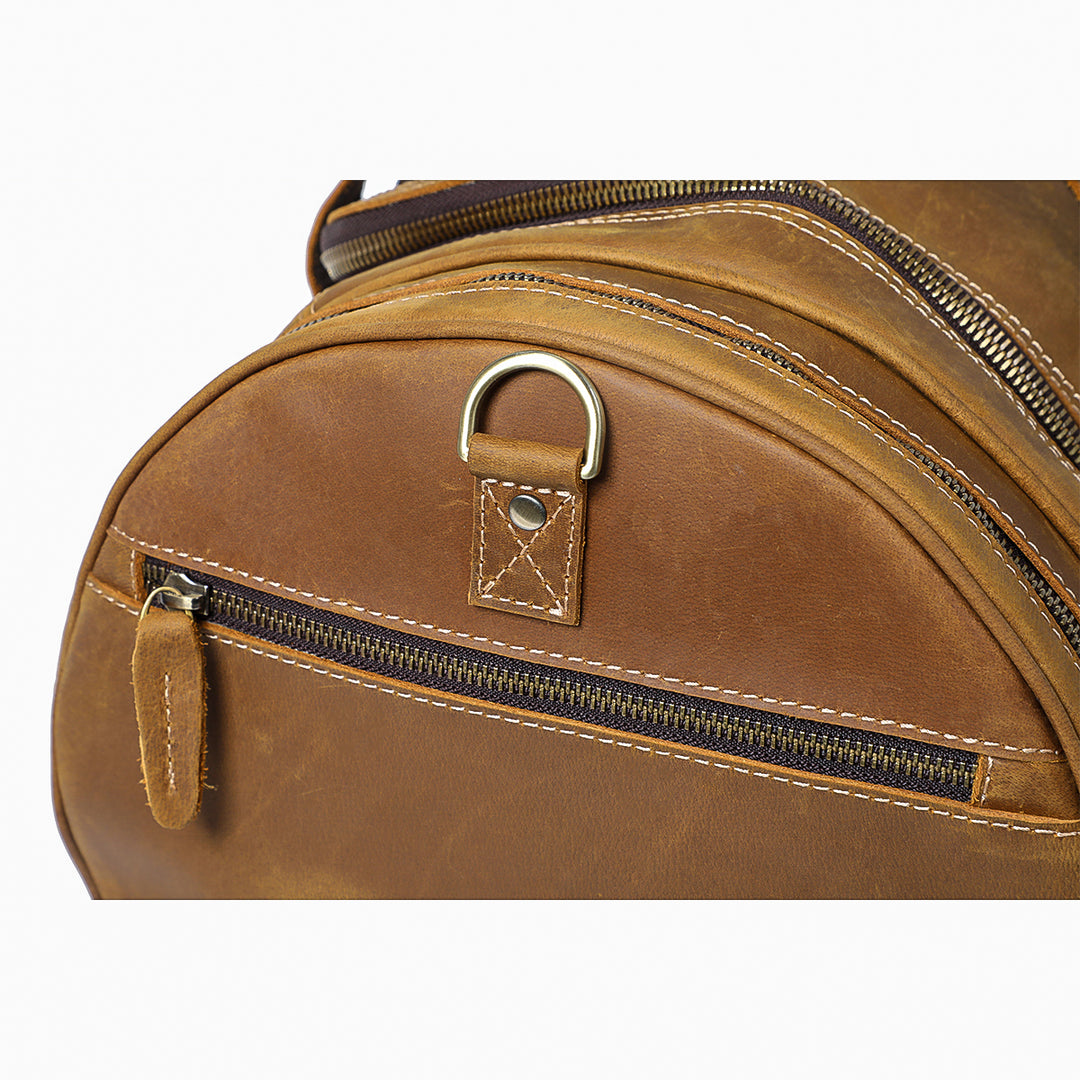 Large Leather Holdall | ASUNCION