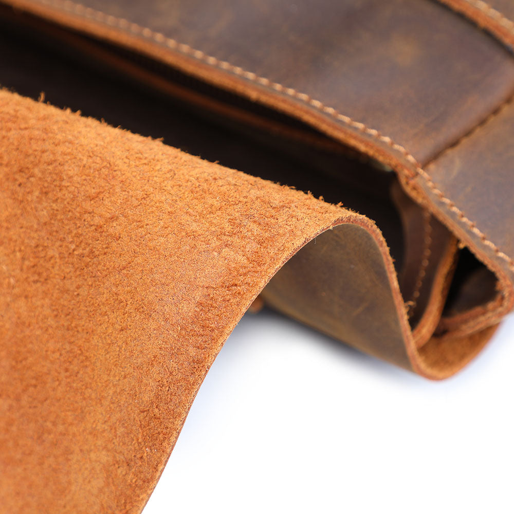 Leather Shoulder Bag | VATEA