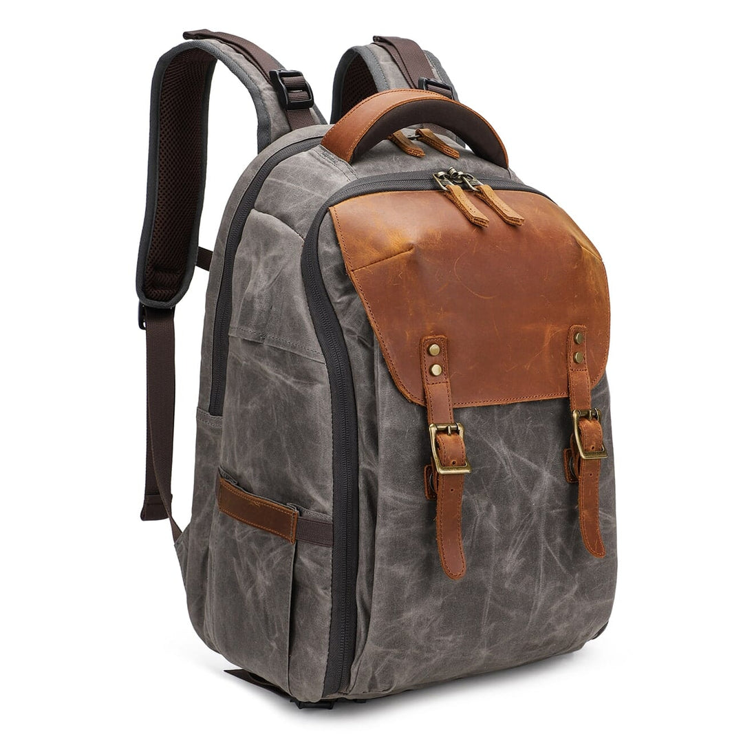 Vintage Canvas Camera Backpack | JOTUNHEIMEN