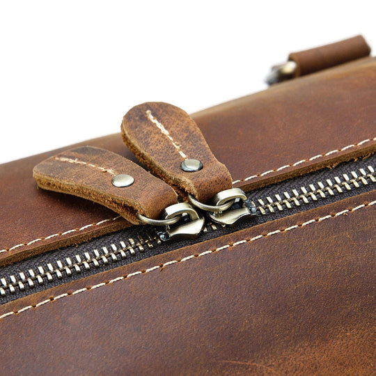 Men's Leather Weekend Bag | MANAGUA