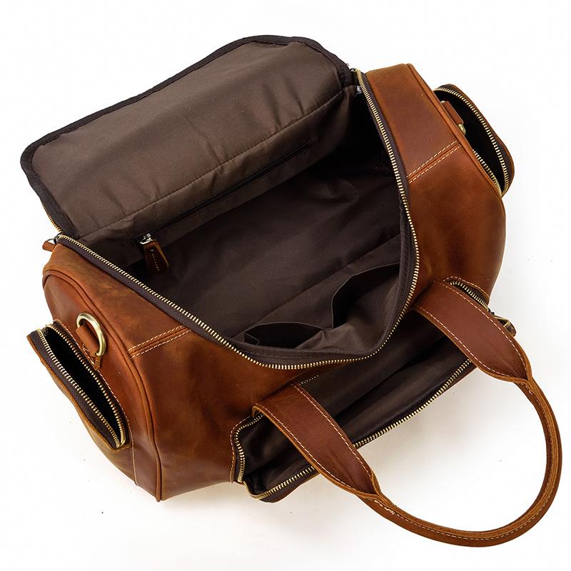 Men's Leather Holdall | GUAYAQUIL