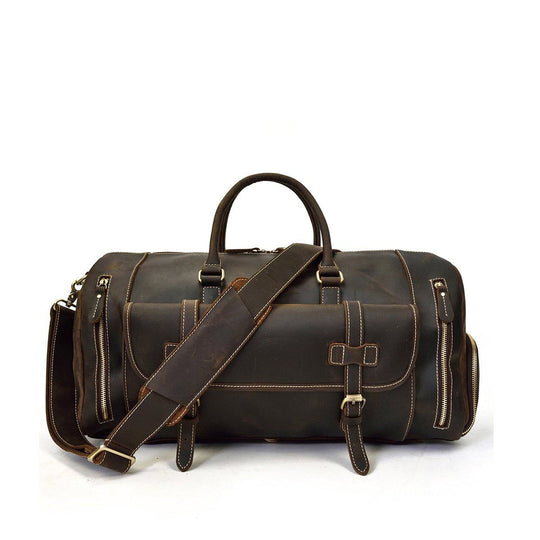 Men's Leather Weekend Bag | MANAGUA