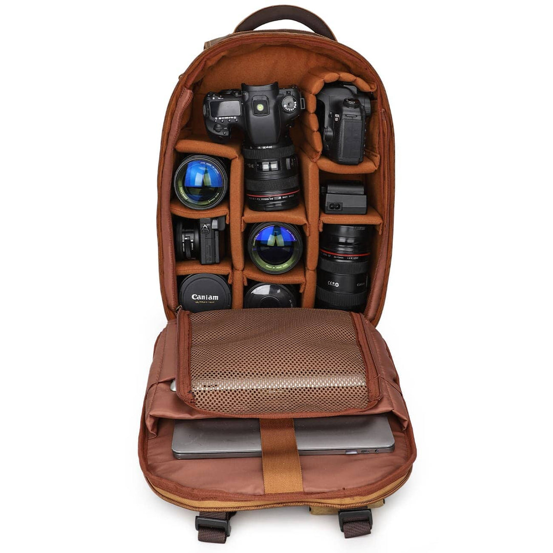 Vintage Camera Backpack | SERENGETI