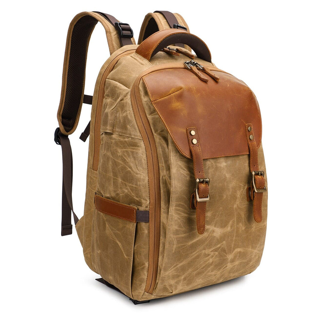 Vintage Canvas Camera Backpack | JOTUNHEIMEN