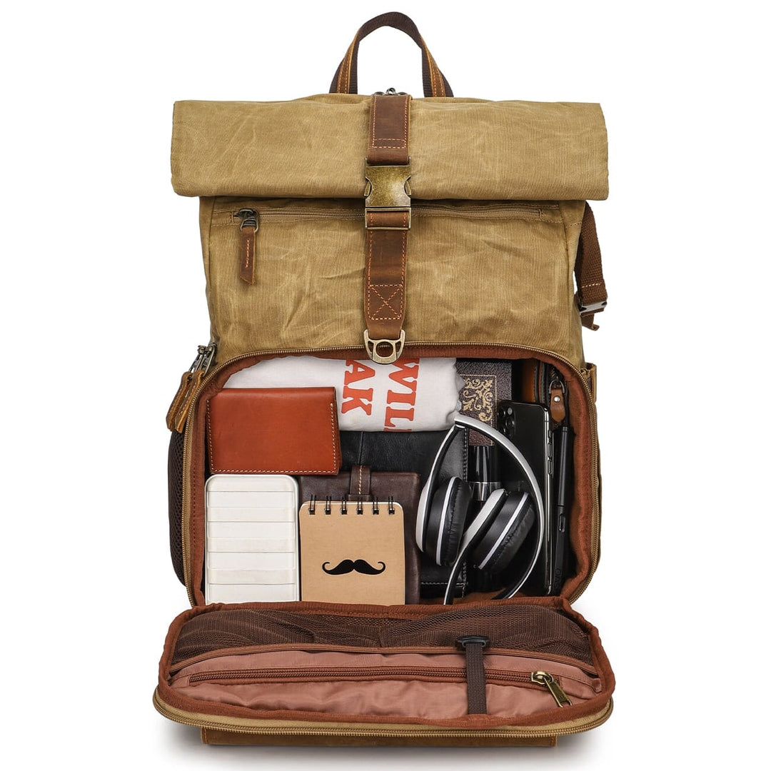 Vintage Style Camera Backpack | KILIMANDJARO