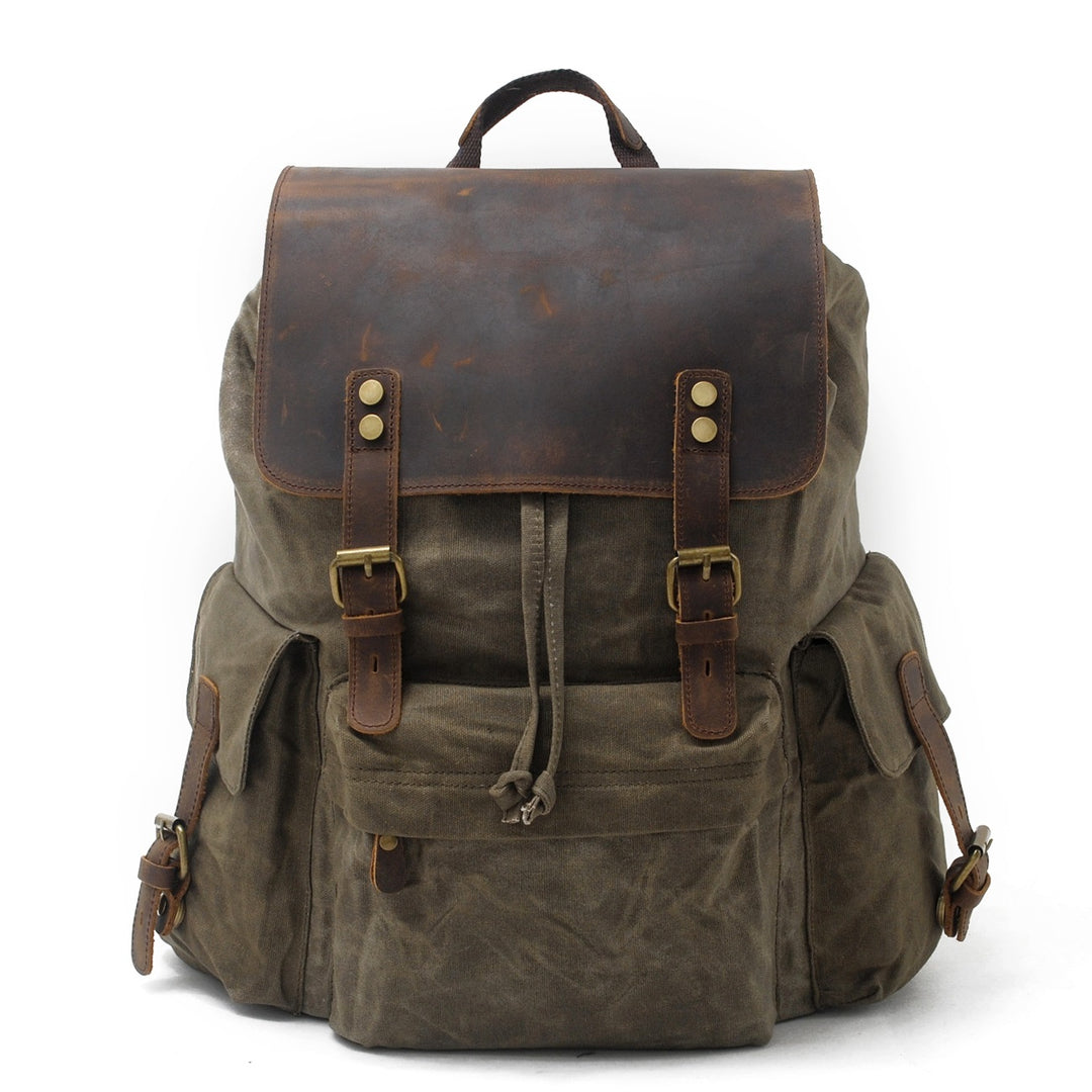 Waxed Canvas Backpack | LATVIA