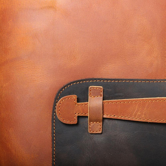 Leather Laptop Pouch | KAORA