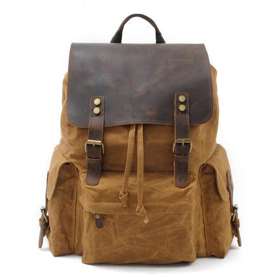 Waxed Canvas Backpack | LATVIA