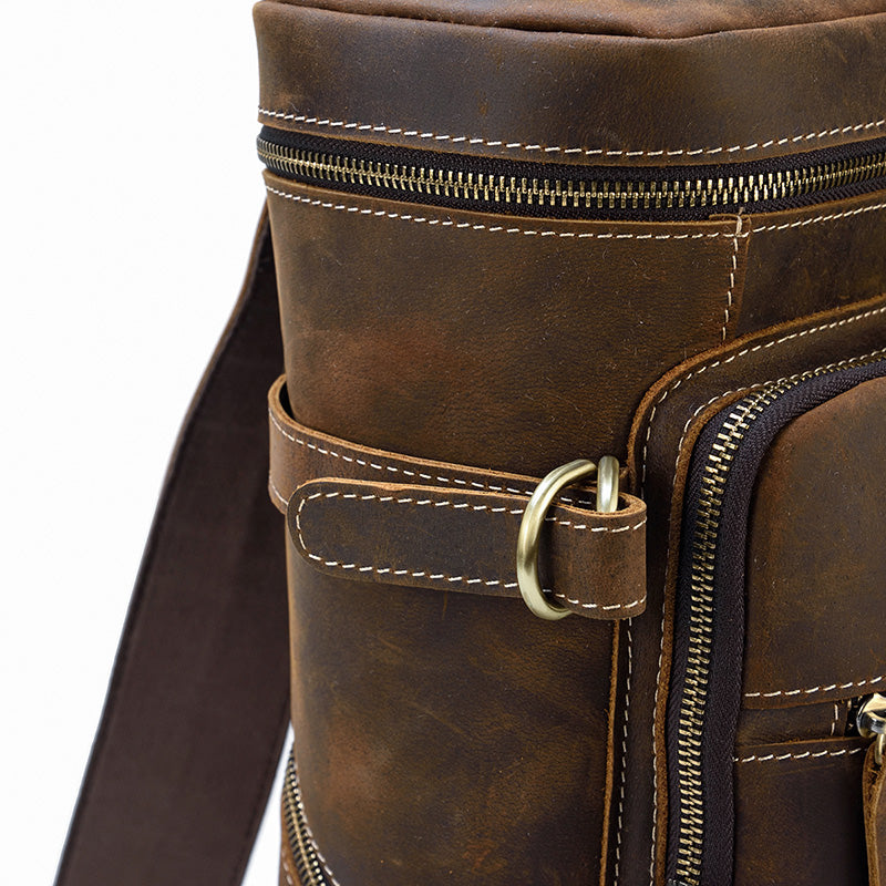 Leather Rucksack Backpack | NOVOA