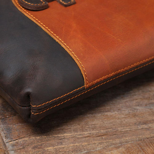 Leather Laptop Pouch | KAORA