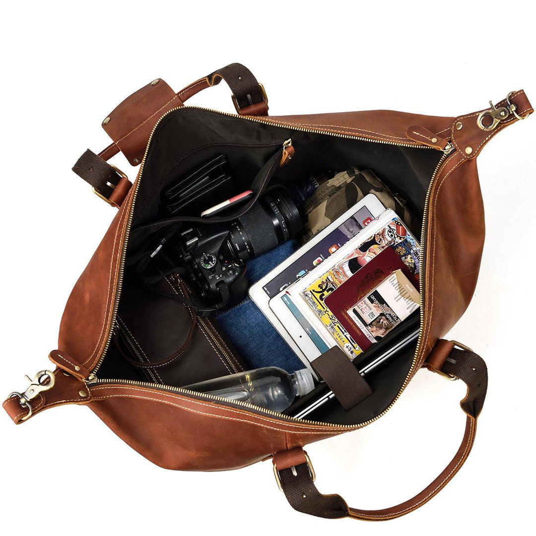 Leather Travel Bag | PANAMA