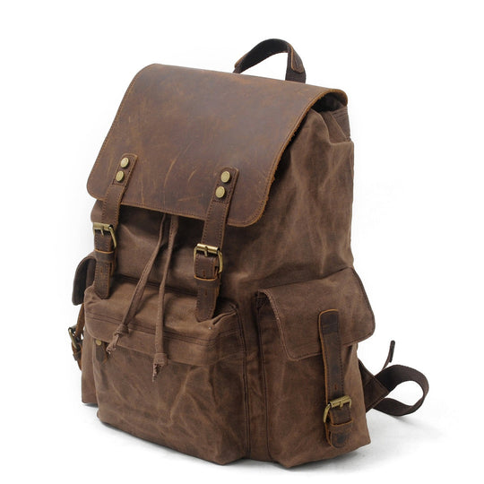 Waxed Canvas Backpack | LATVIA