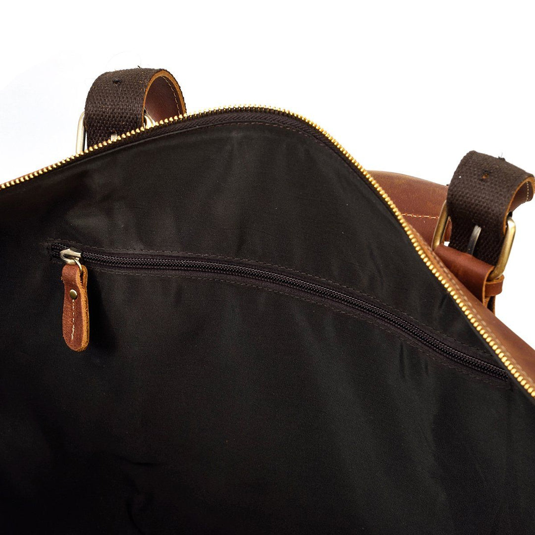 Leather Travel Bag | PANAMA