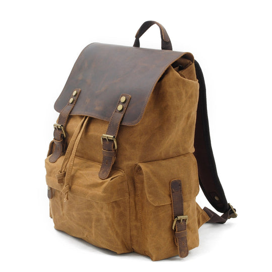 Waxed Canvas Backpack | LATVIA