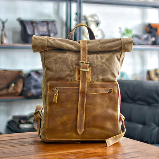 Waxed Canvas Rucksack | HANOVER