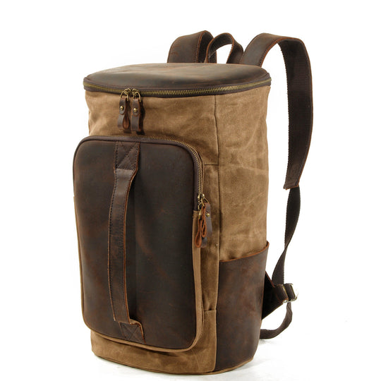 Vintage Canvas Rucksack | AMSTERDAM