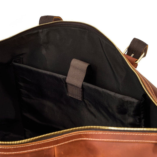 Leather Travel Bag | PANAMA