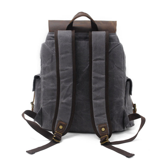 Waxed Canvas Backpack | LATVIA