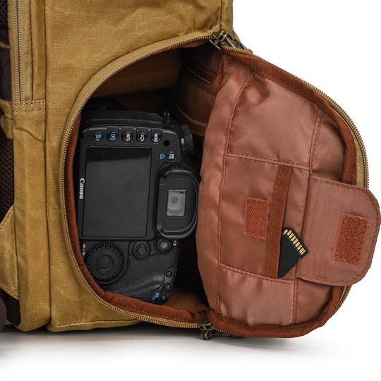 Vintage Style Camera Backpack | KILIMANDJARO