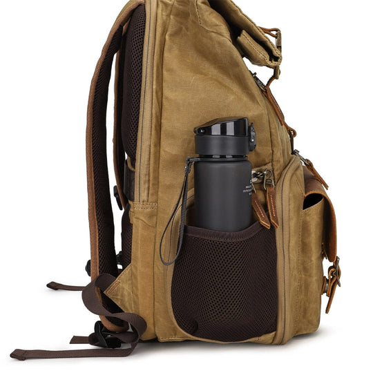 Vintage Style Camera Backpack | KILIMANDJARO