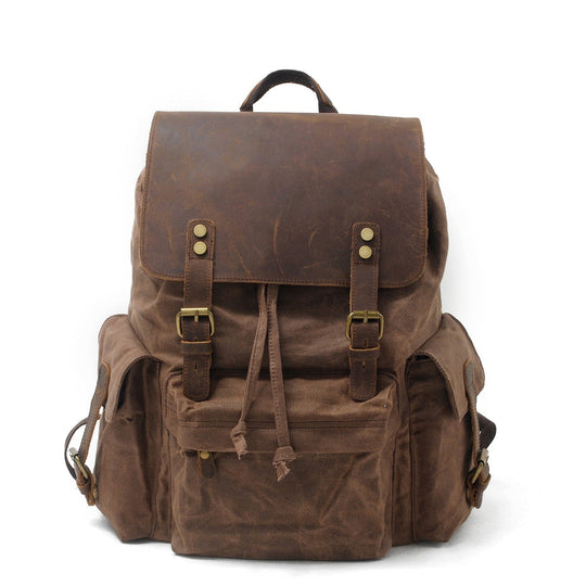 Waxed Canvas Backpack | LATVIA