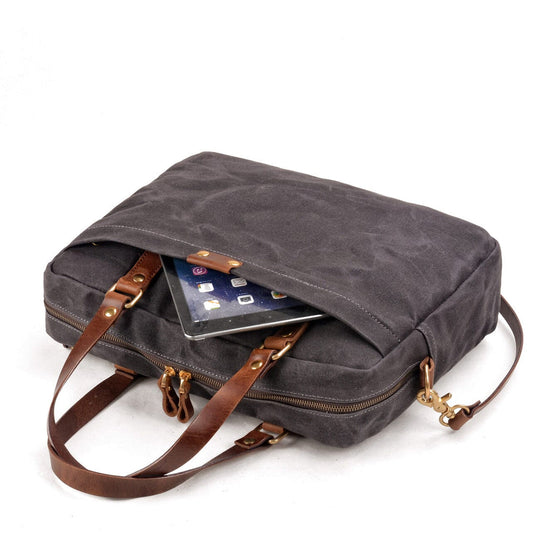 Canvas Laptop Messenger Bag | MEMPHIS