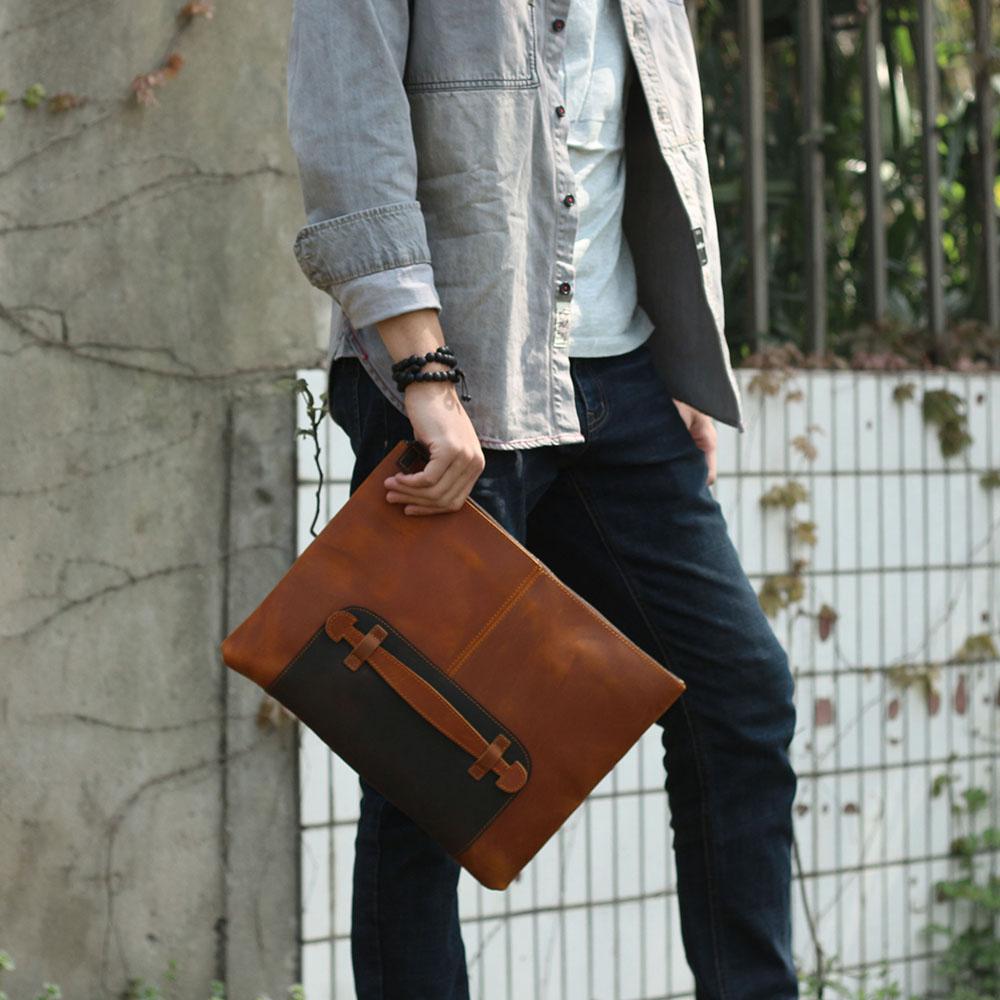 Leather Laptop Pouch | KAORA