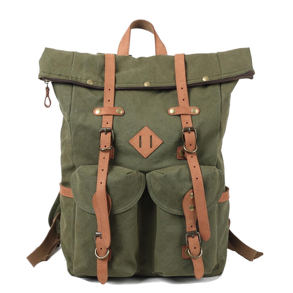 Canvas Laptop Backpack | SVALBARD