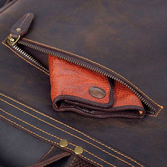 Leather Work Backpack | ROYA