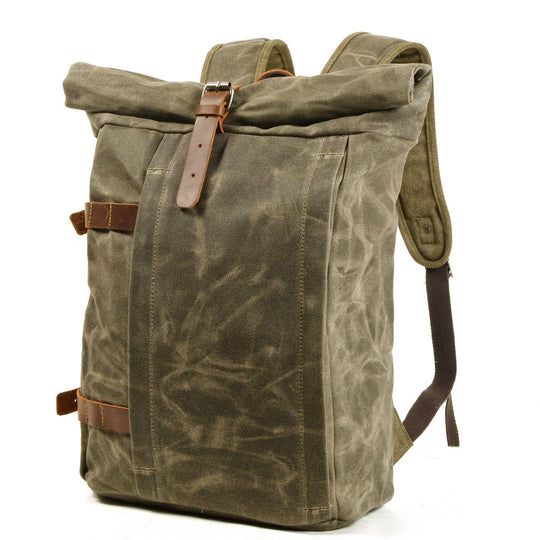 Canvas Motorcycle Backpack | GSTAAD