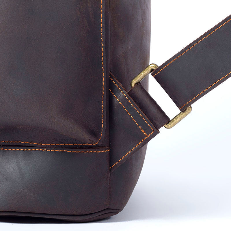 Leather Work Backpack | ROYA