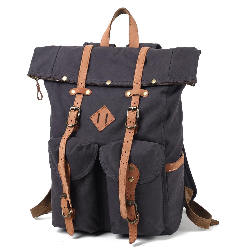 Canvas Laptop Backpack | SVALBARD