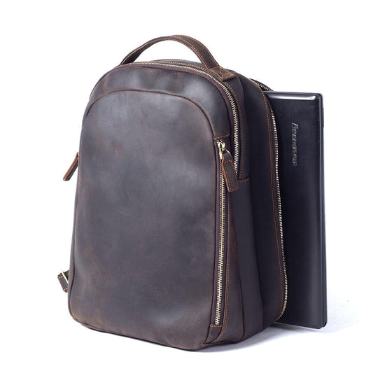 Tan Leather Rucksack | CODA