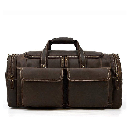 Men's Leather Duffle Bag | BOGOTA