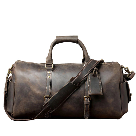 Leather Travel Duffle Bag | CARACAS