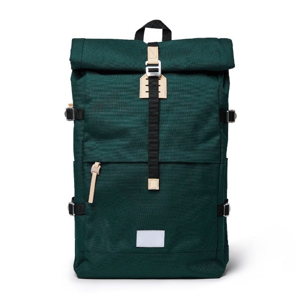 convertible vintage style canvas backpack for school