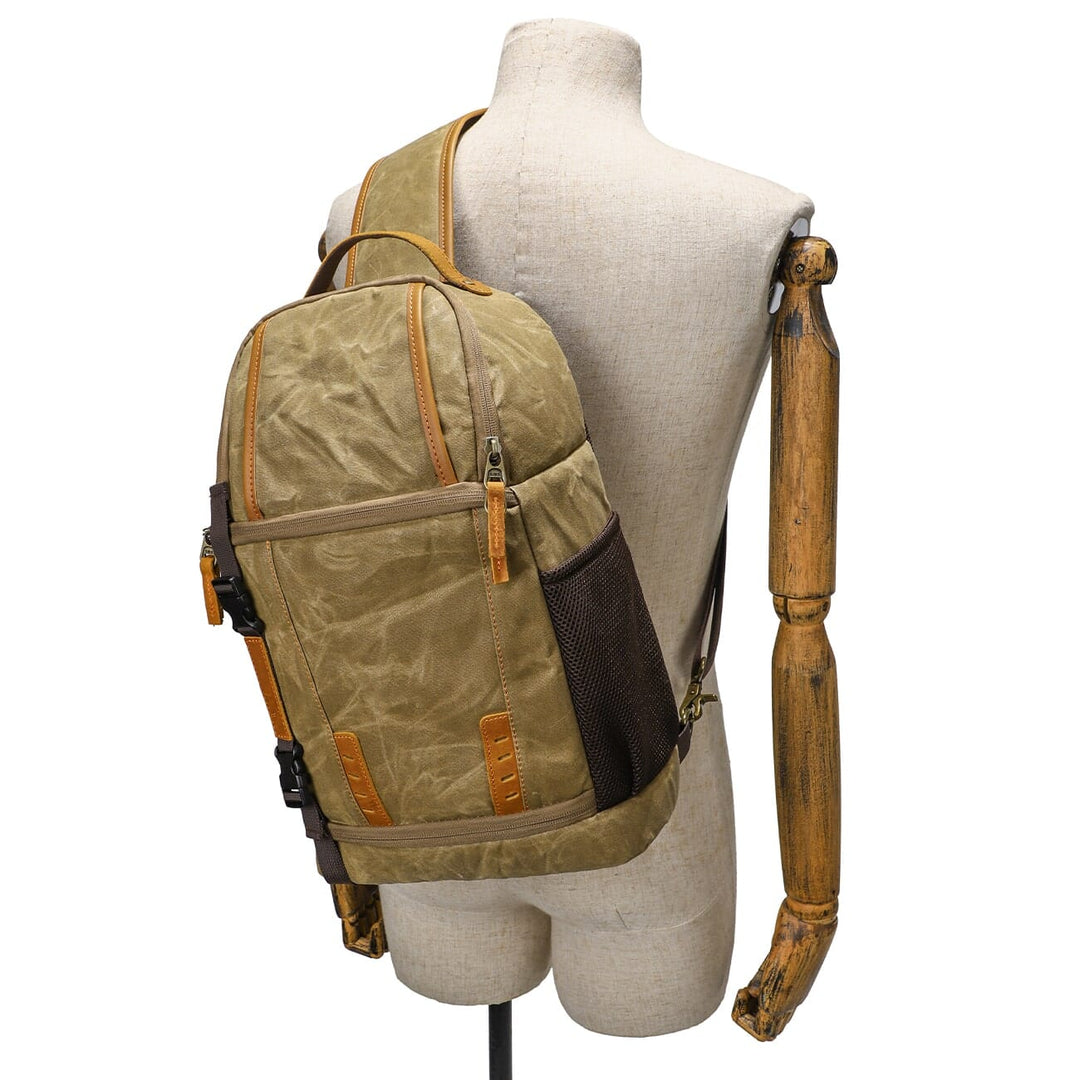 Canvas Camera Sling Bag | FUJI