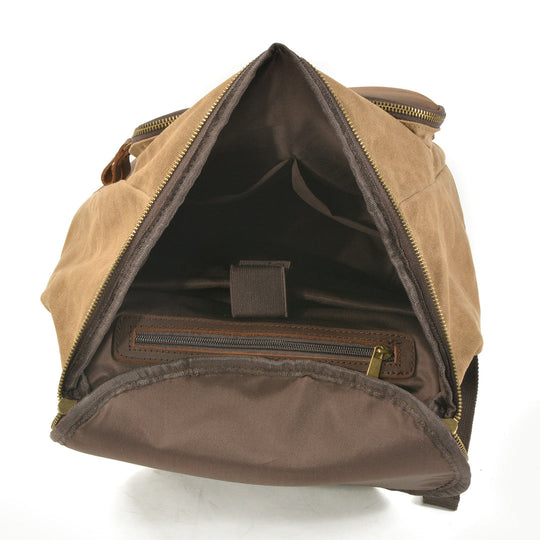 Vintage Canvas Rucksack | AMSTERDAM