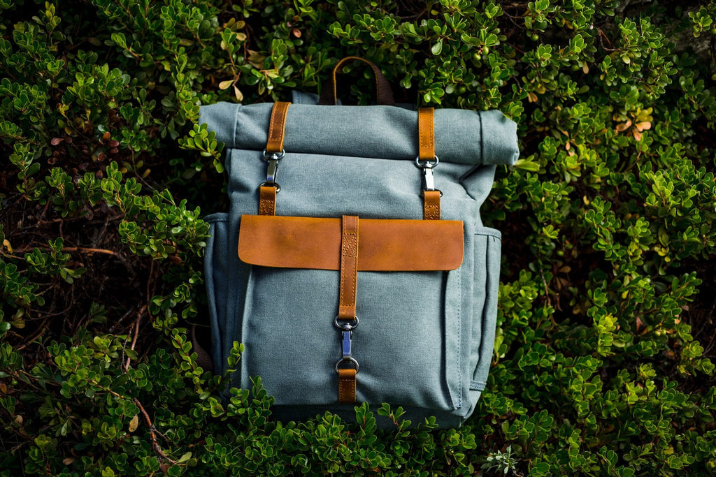 Retro Canvas Rucksack | REYKJAVIK