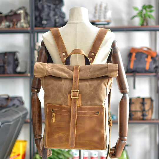 Waxed Canvas Rucksack | HANOVER