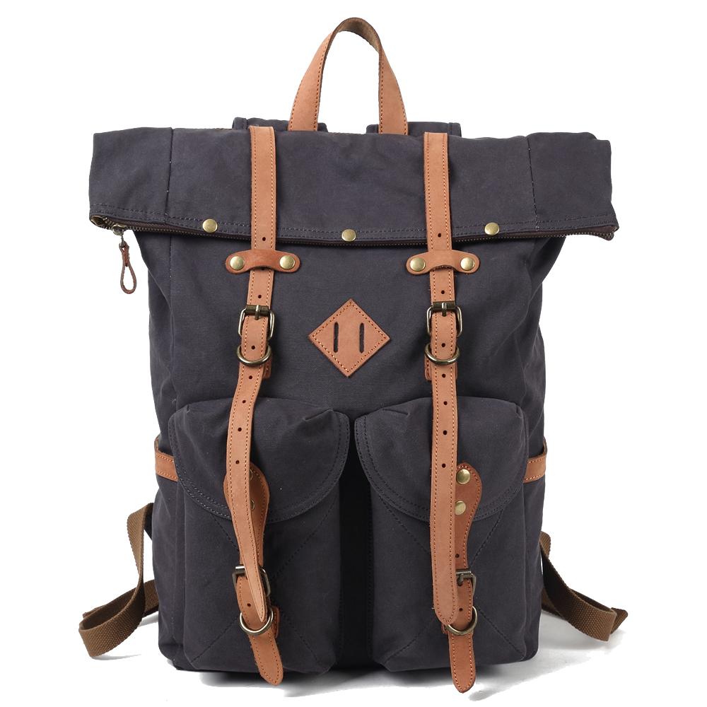 Canvas Laptop Backpack | SVALBARD