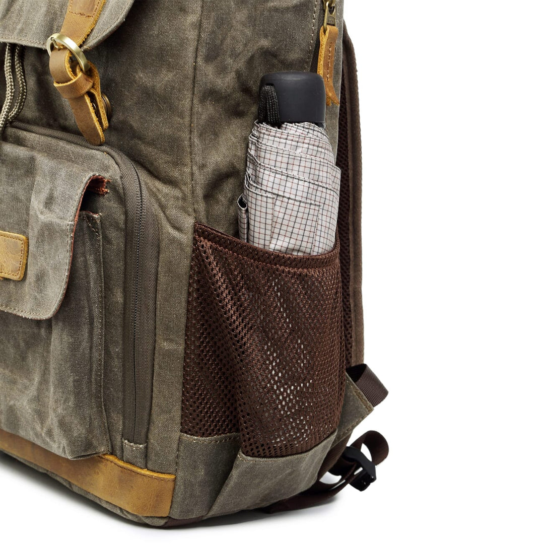 Waterproof Canvas Camera Backpack | YELLOWSTONE